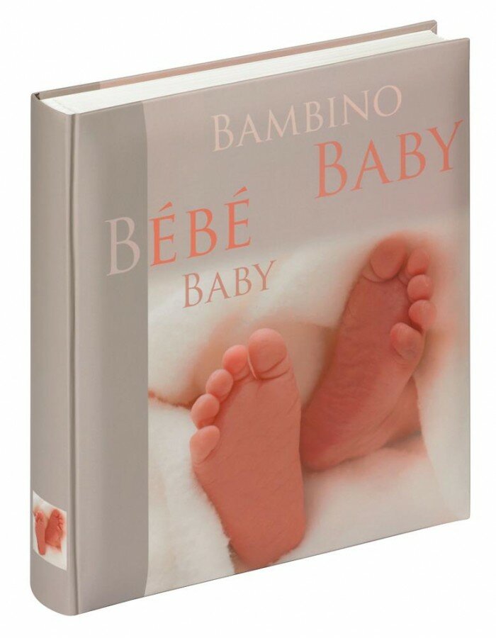 Seiten Design Babyalbum 3D 28x30,5 60 cm – weiße Hand CARINO
